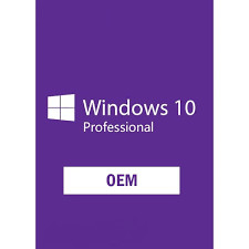 Windows 10 Professional Oem 1 User Global Activation Lifetime Online