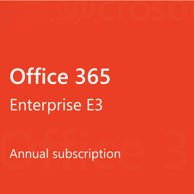 Office 365 Enterprise E3 100 пользователей Один год подписки Лицензионный ключ Для ПК/Mac