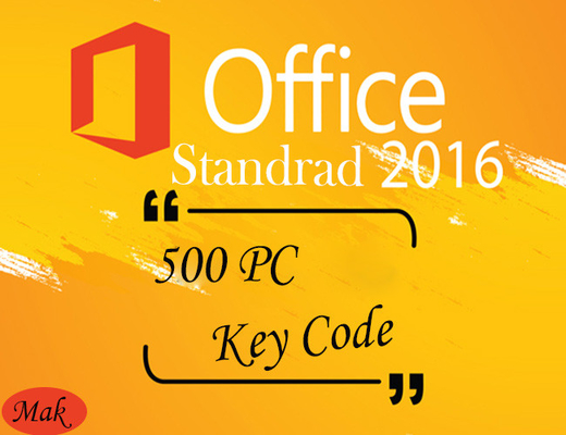 Выиграйте все языки лицензируйте ключевого профессионала плюс 2016, офиса 2016 ключа продукта Std офиса