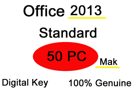 50 доставка ключа лицензии офиса 2013 ПК немедленная, ключ 2013 продукта доступа Майкрософта продолжительности жизни