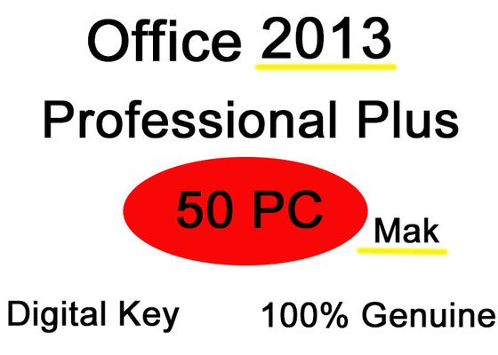 Лицензия 2013 потребителя ключа 50 продукта госпожи офиса Майкрософта продолжительности жизни электронной почты