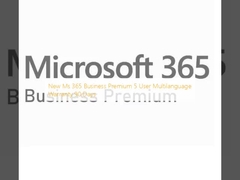 Новая MS 365 Business Premium 5 пользовательская многоязычная гарантия 90 дней